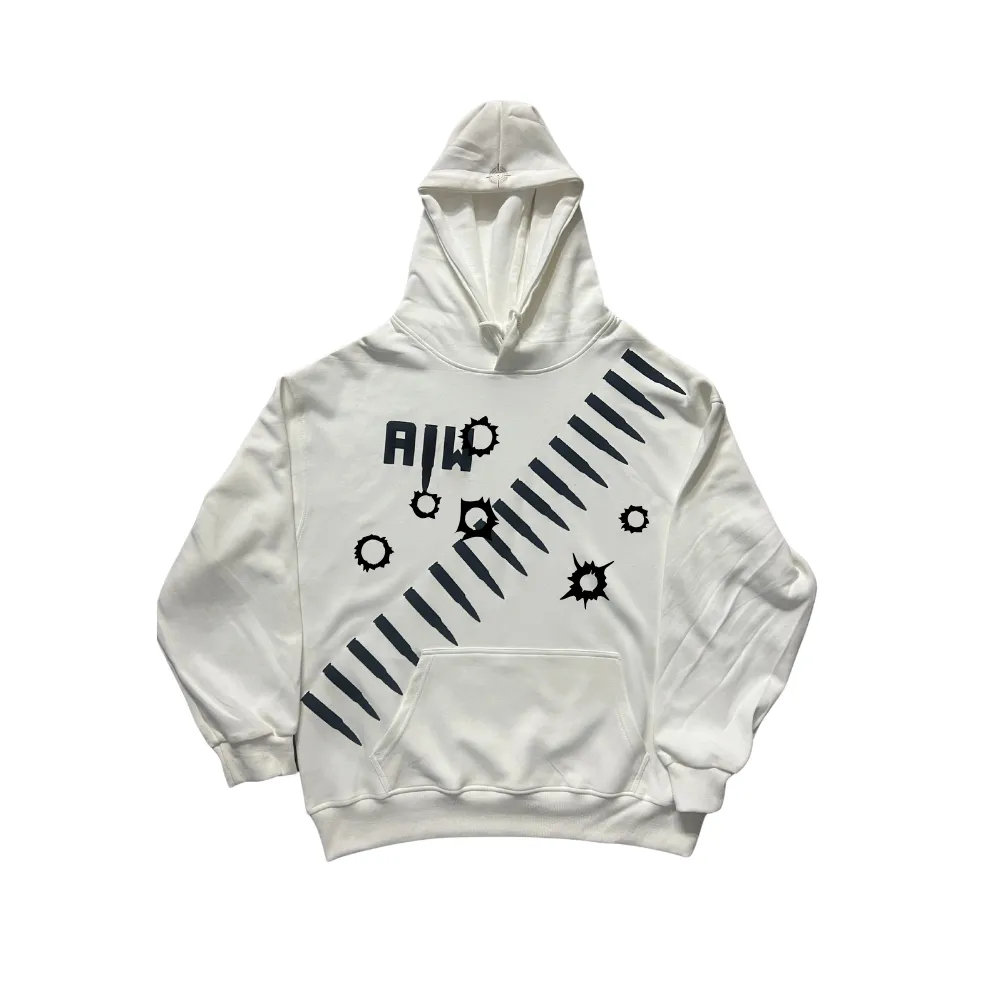 Art In War Full Puff Print Bullet Hoodie