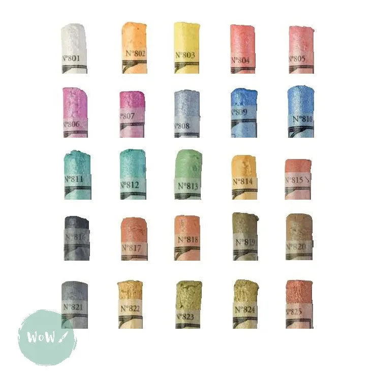 ARTISTS Soft Pastels - Sennelier - PASTEL L'ECU - SINGLE -	825	-	Iridescent  Copper 825