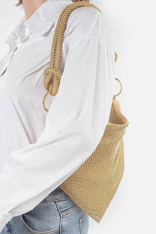 Aurora  Rhinestone Shoulder Bag