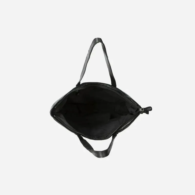 Brando Charlize Shopper Leather Tote Black