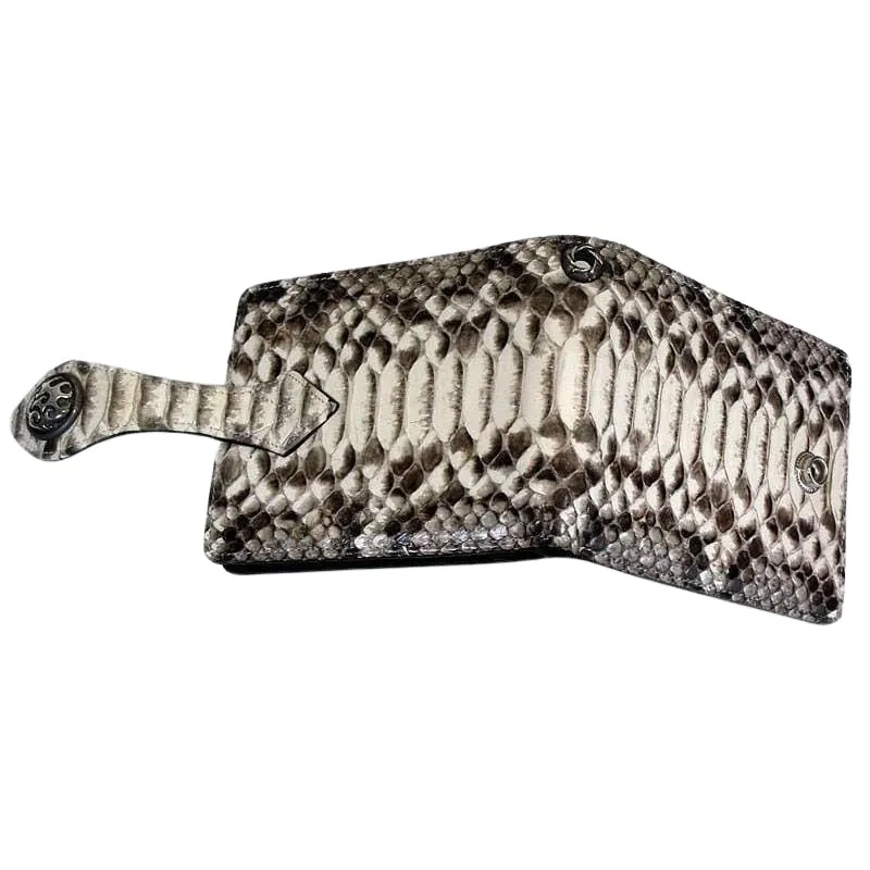 Genuine Python Snake Skin Leather Wallet