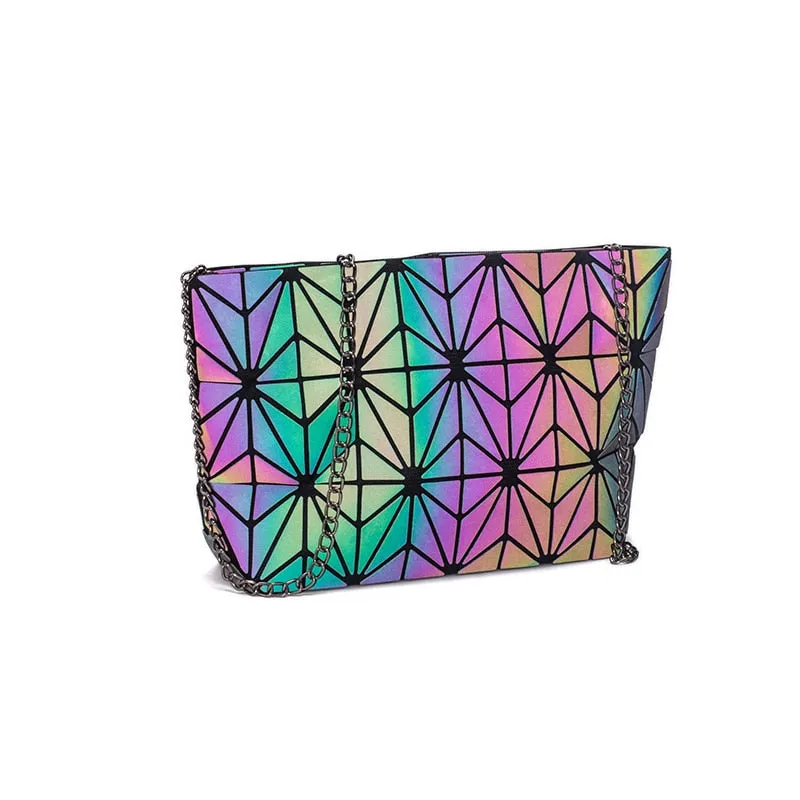 Geometric shoulder bag "REFLEX"