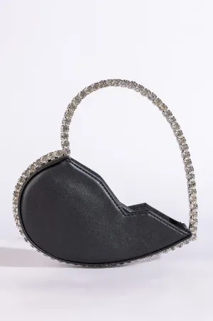 Heartbreak Diva Rhinestone Clutch
