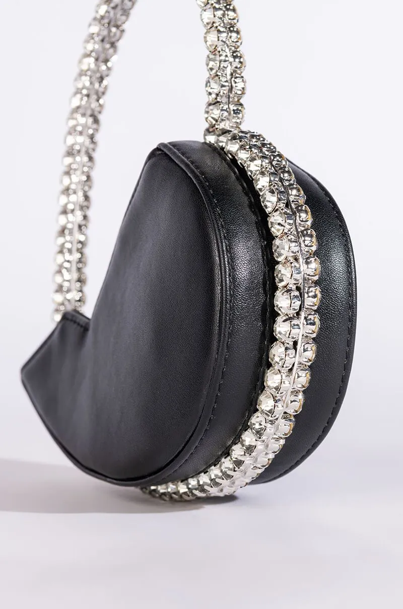 Heartbreak Diva Rhinestone Clutch