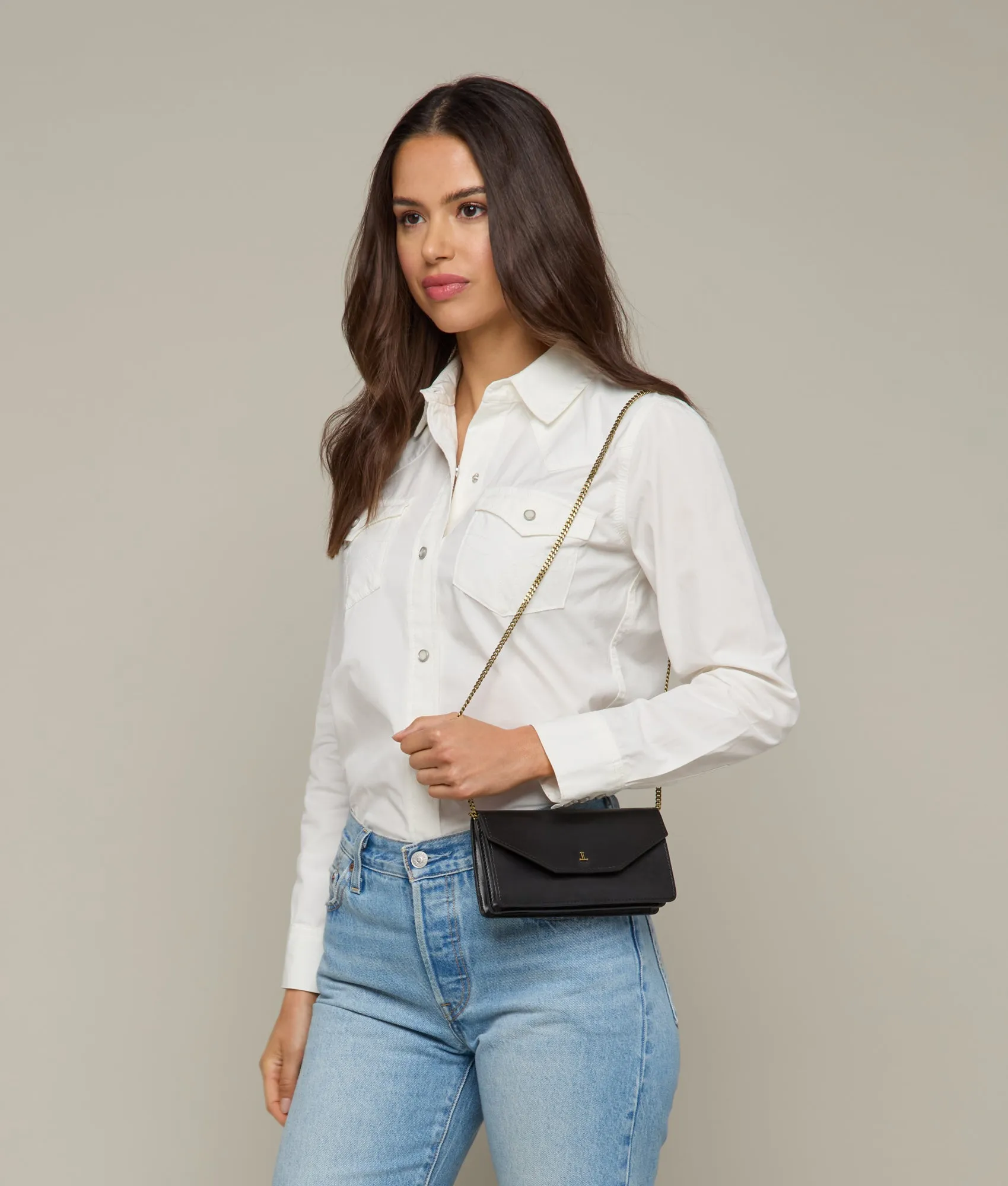 Long Wallet On A Chain :: Black