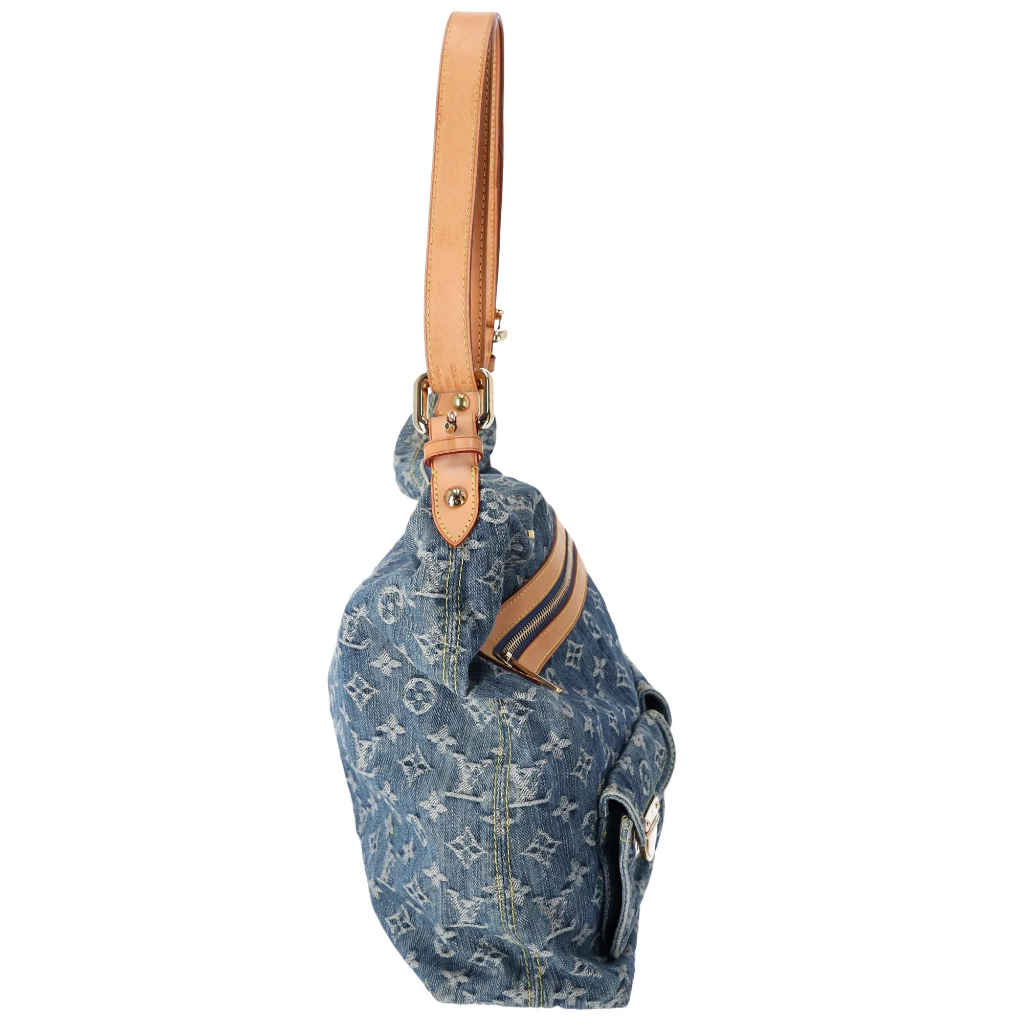 Louis Vuitton Baggy GM Monogram Denim Blue Shoulder Bag M95048