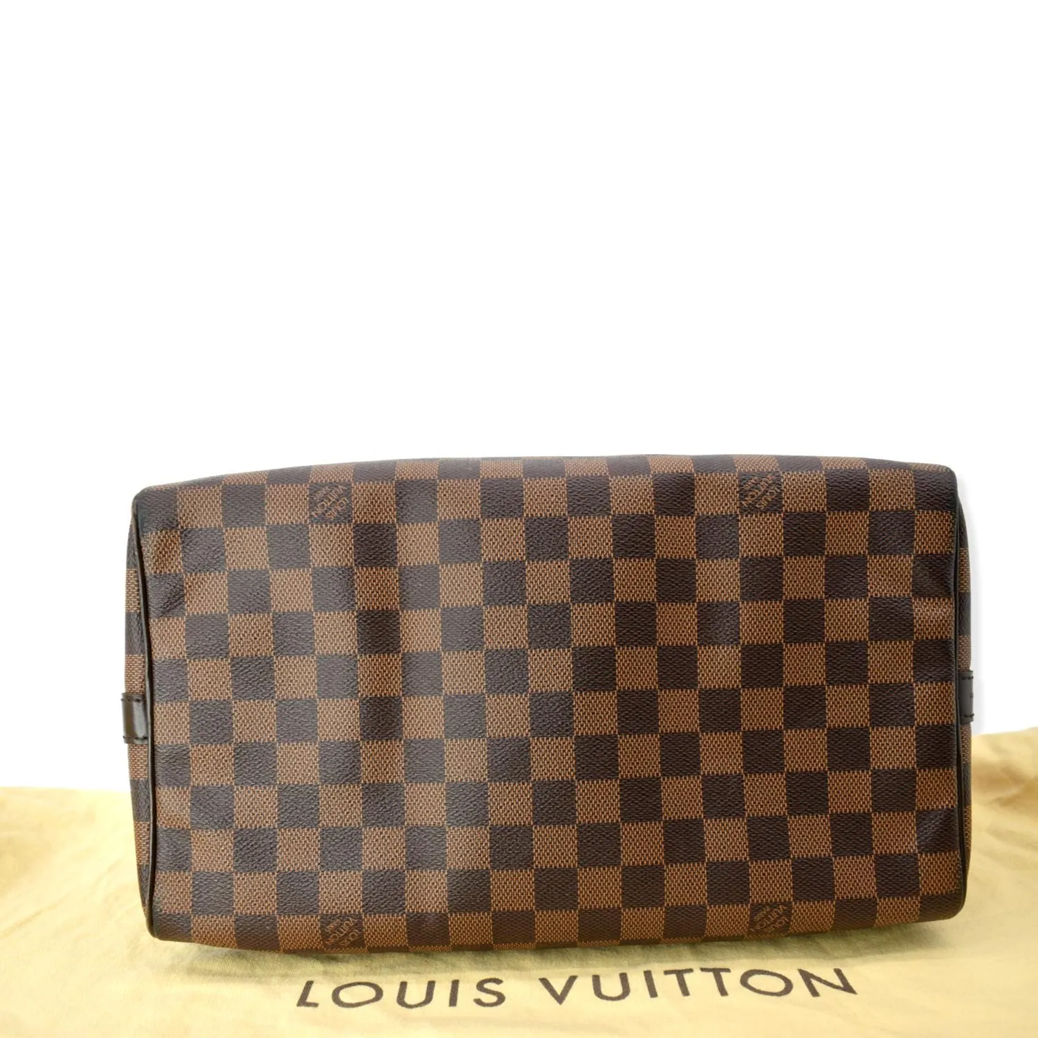 LOUIS VUITTON  Speedy 30 Bandouliere Damier Ebene Satchel Bag Brown - Hot Deals