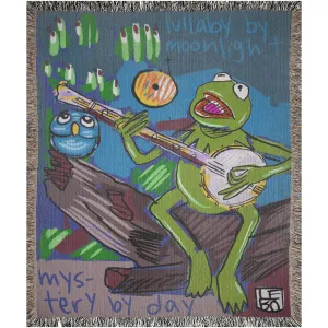 Lullaby by Moonlight - Lebo Woven Blanket