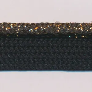 Metallic Piping #90 Black Gold