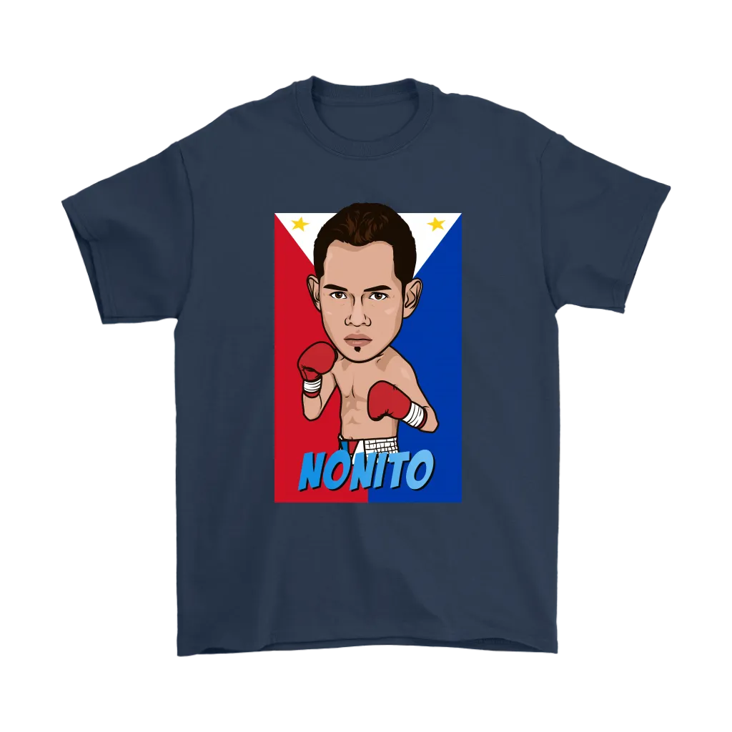 Nonito Donaire Cartoon Flag T-Shirt