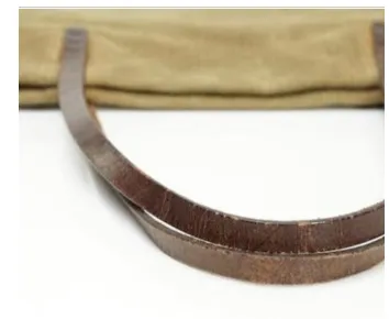 PREOWNED Fendi Tote Bag in Beige Corduroy
