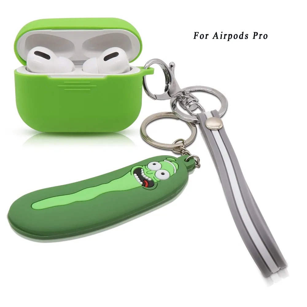 Rick And Morty 3D Airpod Protective Case Cover