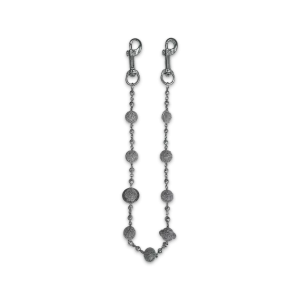 White Solar System Wallet Chain - Large Planets